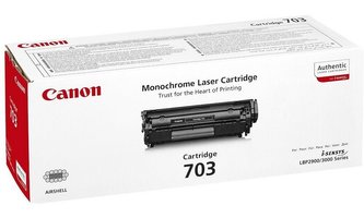 Canon toner CRG-703/ LBP-2900/ LBP-3000/ 2500 stran/ Černý