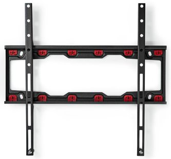 NEDIS nástěnný držák TV do sádrokartonu/ 23 - 55\"/ nostnost 35 kg/ vzdálenost ode zdi 28 mm/ fixní/ ocel/ černý