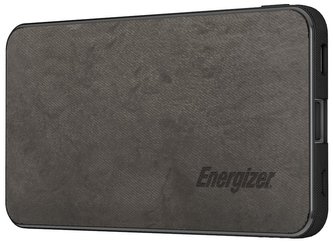 Energizer powerbanka UE5003C 5000mAh, 5V, 2.1A, USB-C vstup i výstup, šedá Energizer powerbanka UE5003C 5000mAh, 5V, 2.1A, USB-C vstup i výstup, šedá