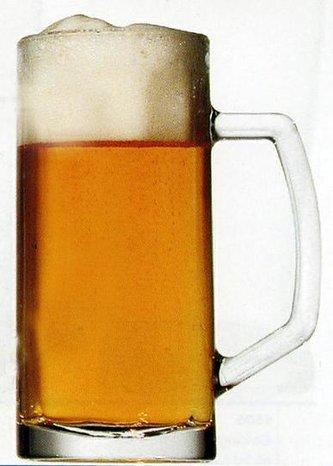 BERNA pivní s uchem  KUSOVKA 500ml cejch