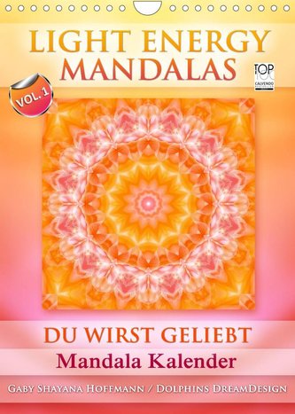 Light Energy Mandalas - Kalender - Vol. 1 (Wandkalender 2022 DIN A4 hoch)