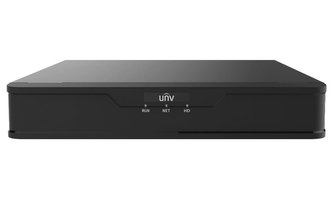 UNV NVR 12x IP/ 8Mpix/ 64Mbps/ H.265/ 1x SATA/ HDMI/ VGA/ 8-ch BNC/ 2x USB/ audio