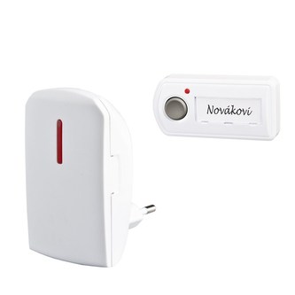 ELEKTROBOCK Bezdrátový síťový zvonek BZ12 - 16 melodií / 25m / 230V / 60dB