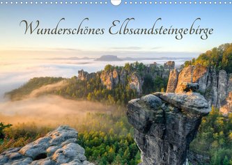Wunderschönes Elbsandsteingebirge (Wandkalender 2022 DIN A3 quer)
