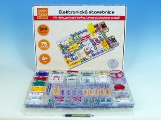 Stavebnice Boffin 500 projektů 75ks v krabici