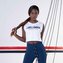 Dámské tílko Essentials Cropped White - LABELLAMAFIA - Velikost L