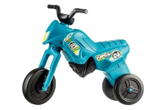 Odrážadlo Enduro Yupee tyrkysové veľké plast výška sedadla 31cm nosnosť do 25kg 12m+