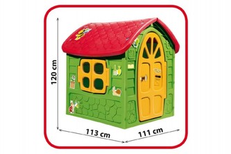 Domeček plastový 111x120x113cm