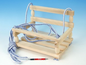 Houpačka dřevo 38x30cm v sáčku