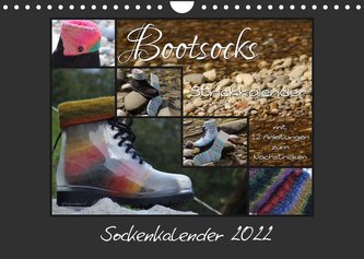 Sockenkalender Bootsocks 2022 (Wandkalender 2022 DIN A4 quer)