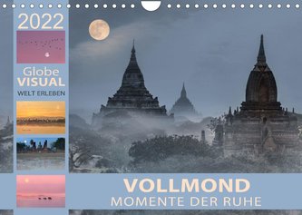 Vollmond - Momente der Ruhe (Wandkalender 2022 DIN A4 quer)