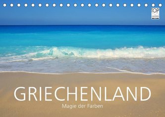 Griechenland -Magie der Farben (Tischkalender 2022 DIN A5 quer)