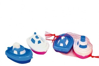 Loď/čln do vane plast 14cm 2ks v sieťke 24m+