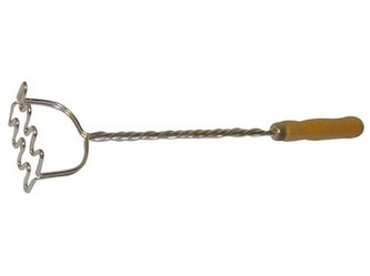 mačkadlo na vař.br.dvojité 39cm ruk.dřev