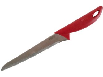 nůž na chléb 20cm CULINARIA RED