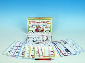 Angličtina! Brnkačka! spoločenská hra na batérie v krabici 22x16x3cm