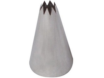 špička zdobicí osmizubá pr.6mm pocín. (25ks)