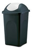 kôš odp.výklop.MULTIPAT 60l štvorc.ČER/ČRV veko PH