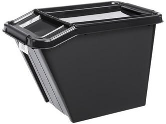 box úložný REC 58l, 65x39,5x43,8cm s víkem PH ČER