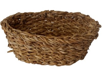 košík oválný velký 28x22x10cm mořská tráva