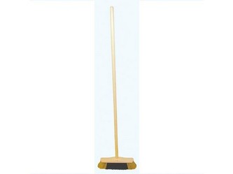 smeták 28cm dřev.nelak. s holí 120cm