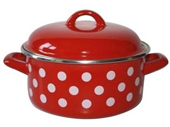 rendlík + poklice pr.24cm 4,8l PUNTÍK ČRV