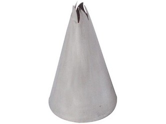 špička zdobicí šestizubá pr.6mm pocín. (25ks)