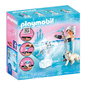 Princezná Zimný kvet Playmobil Krištáľový palác, 14 dieliky