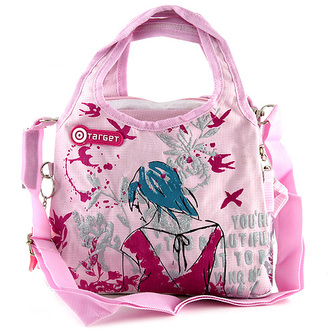 Kabelka Target růžová