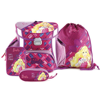 Winx Club Školní set Target Barbie, barva růžová