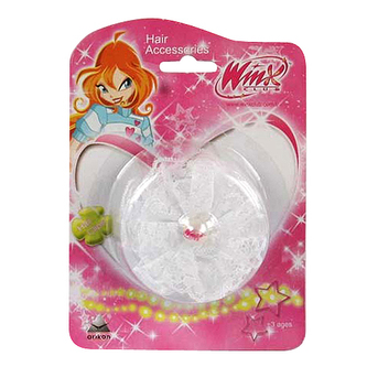 Sponka do vlasů Winx Club Sponka do vlasů s perlou WinX bílá