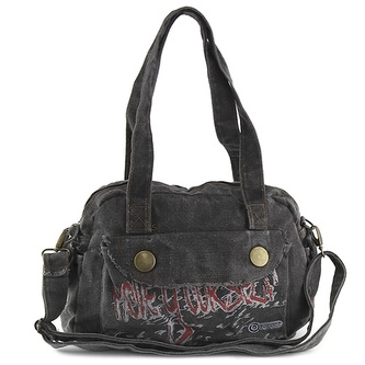 Kabelka Target motiv šedý jeans