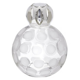 Katalytická lampa Lampe Berger Paris Sphere givrée, čirá, matná, výška 13 cm