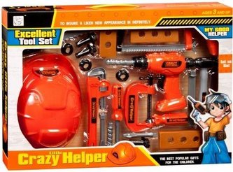 Zestaw narzędzi z kaskiem