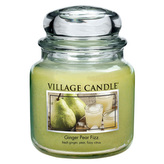 Svíčka ve skleněné dóze Village Candle Zázvor s hruškou, 454 g