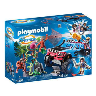 Monster truck s Alexem a Rock Brock Playmobil Super 4, 95 dílků
