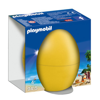 Pirát s kanónem, vajíčko Playmobil Piráti, 20 dílků