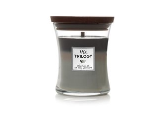 Svíčka Trilogy WoodWick Horský vzduch, 275 g
