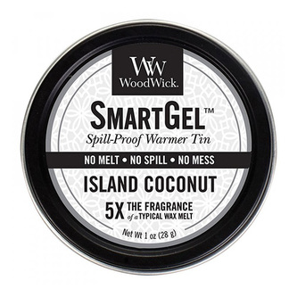 Vonný gel WoodWick Kokosový ostrov, 28 g