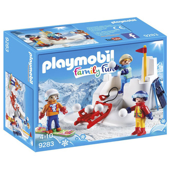 Sněhová bitva Playmobil Zimní sporty, 30 dílků