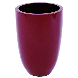 Květináč Europalms Květináč hliník-laminát, 49cm, lesklý-červený