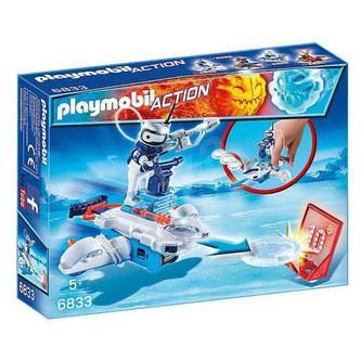 Icebot s odpalovačem Playmobil Sport a akce, 7 dílků