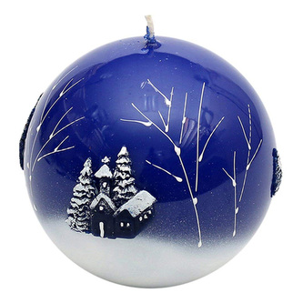 Idena Kugelkerze Wintertraum