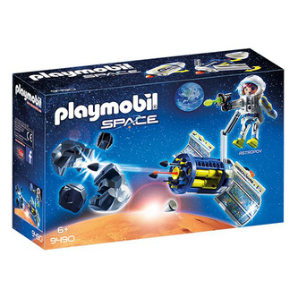 Satelitní laser na ničení meteoritů Playmobil Vesmír, 42 dílků