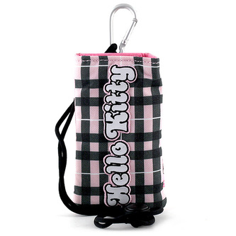 Pouzdro na mobil Hello Kitty růžovo-černé