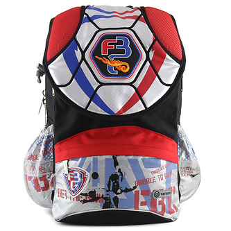 Target Školní batoh Fotbal černo-červená