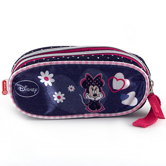 Disney Školní penál Minnie bez náplně, dvě kapsy