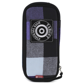 Školní penál Target fialovo-modrý