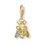 Přívěsek \"Moucha\" Thomas Sabo 1809-488-7, Charm Club, 925 Sterling silver, 18k yellow gold