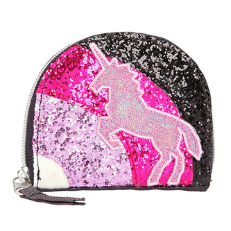 Peněženka Ylvi and the Minimoomis Černá s barevnými flitry